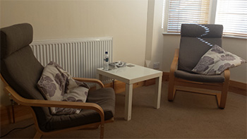 Enable images to view the Richard's therapy room