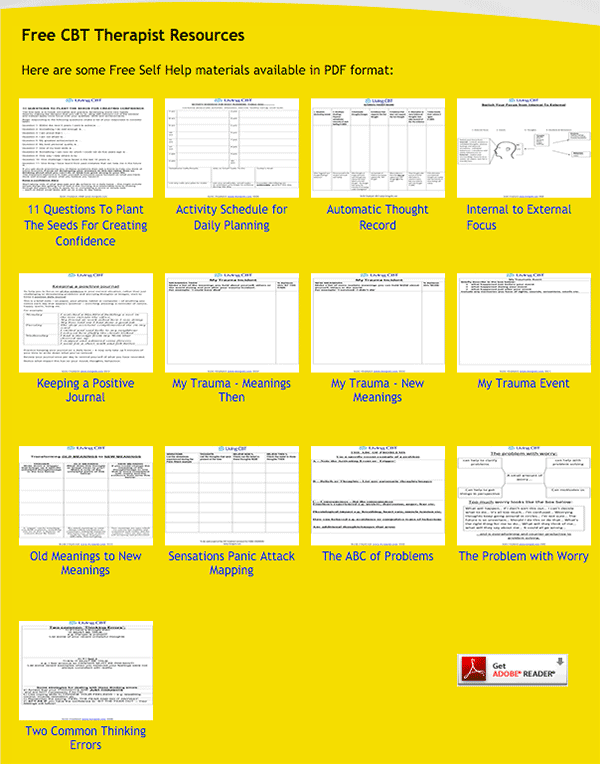 Cbt Activity Chart